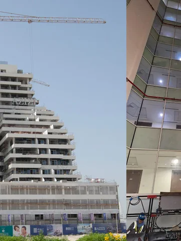 Mast Climbers in Dubai Healthcare City, UAE